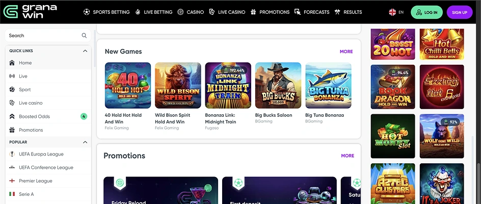 Granawin Online Væddemål Granawin Online Væddemål